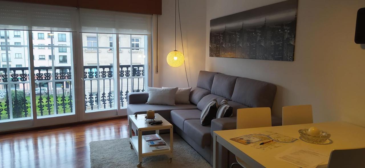 Moderno Y Luminoso 2 Dormitorios Con Todas Las Comodidades En Pontevedra Ciudad Exteriér fotografie